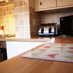 Kitchen in Flint Cottage.