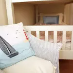 Bunk room in Flint Cottage.