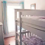 Bunk beds in Flint Cottage.